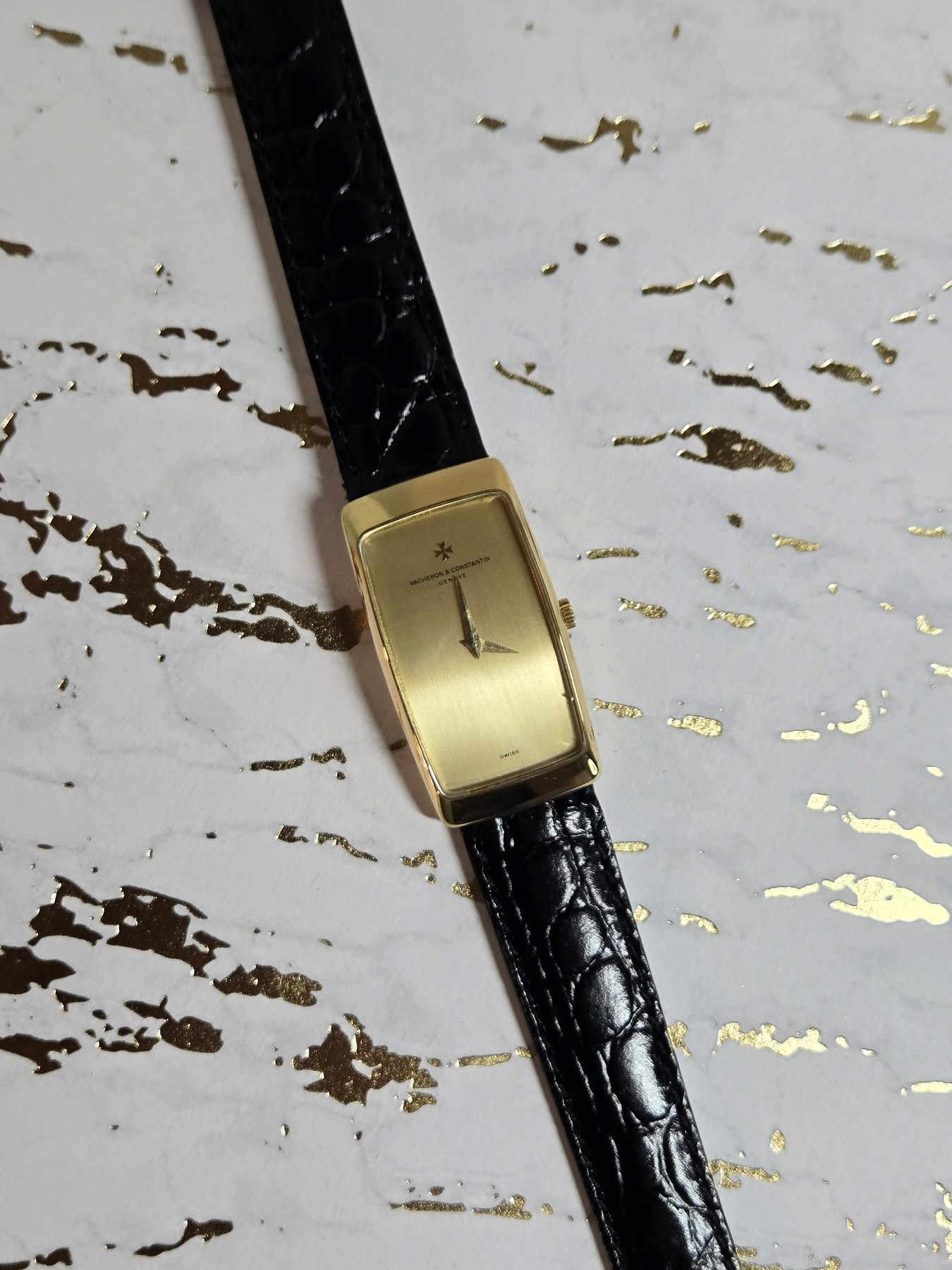 Vacheron Constantin is one of the three members of the Holy Trinity of Swiss watchmaking — alongside Patek Philippe and Audemars Piguet — and one of the oldest continuously operating watch manufacturers in the world

Read more: