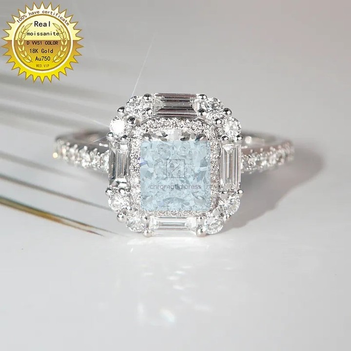 Luxury engagement rings don't have to drain your savings. This stunning 18K white gold ring features a brilliant 1ct D VVS moissanite stone that sparkles just like a diamond—with timeless elegance and a certified guarantee.

Perfect for engagements, weddings, or celebrating your forever moment. Customizable to match your style.

Grab yours for $686.99 at https://chromatic-press.myshopify.com/products/18k-goldr-ring-1ct-d-vvs-moissanite-ring-engagement-wedding-jewellery-with-certificate-0281705585951010

#MoissaniteRing #EngagementRing #WeddingJewelry #LuxuryForLess #18KGold