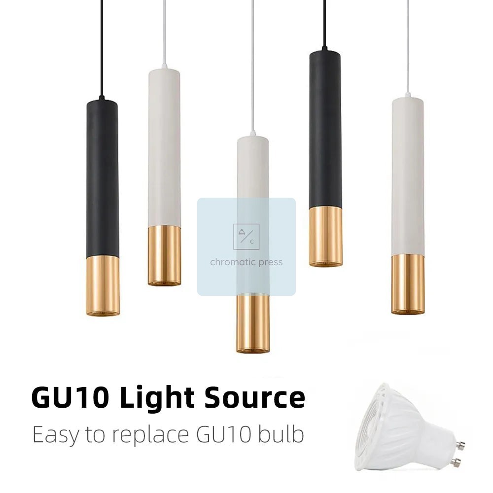 Sleek pendant lighting transforms any kitchen into a modern gathering space.

This brushed finish LED lamp brings warm, focused light exactly where you need it—perfect for island bars, dining areas, or cozy corners. The minimalist design works with black, white, or gold finishes to match your style.

LED efficiency means lower energy bills while you enjoy years of reliable lighting. Installation is simple with the cord pendant setup.

Elevate your space for $67.99 at https://chromatic-press.myshopify.com/products/long-tube-brushed-finish-with-round-chassis-gu10-led-pendant-lamp-indoor-kitchen-island-bar-black-white-gold-hanging-light1705586218412

#ModernLighting #KitchenDesign #PendantLamp #LEDLighting #HomeDecor