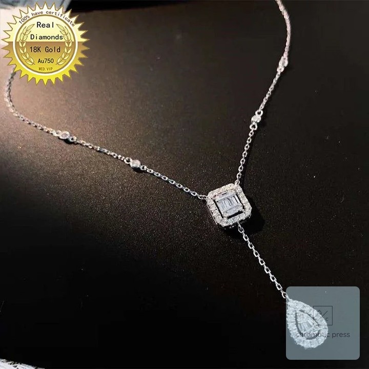 What makes a piece of jewelry feel truly timeless?

This 18K white gold necklace does. Adorned with a stunning F-color diamond and expertly crafted, it's the kind of piece that becomes part of your story.

Perfect for engagements or those "just because" moments when you want to feel extraordinary. Customizable to match your vision.

Available now for $1,092.99 at https://chromatic-press.myshopify.com/products/100-18k-white-gold

#18KGoldNecklace #DiamondJewelry #EngagementJewelry #LuxuryStyle #FineJewelry