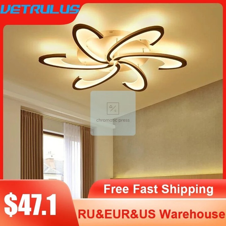 Stunning modern lighting transforms any space instantly.

This sleek acrylic LED chandelier brings elegance to your dining room, bedroom, or foyer with its polished chrome finish and 6 bright light sources. Perfect for spaces up to 15 square meters, it creates the warm ambiance you've been craving—no more boring ceiling lights.

Smart-enabled and easy to install, it's the upgrade your home deserves. Available now for $91.99.

https://chromatic-press.myshopify.com/products/modern-acrylic-led-chandelier-ceiling-lamp-plafonier-light-fixture-indoor-living-dining-room-luminaire-home-hotel-decor-lampara1705586218432

#ModernChandelier #LEDLighting #HomeDecor #CeilingLamp #InteriorDesign
