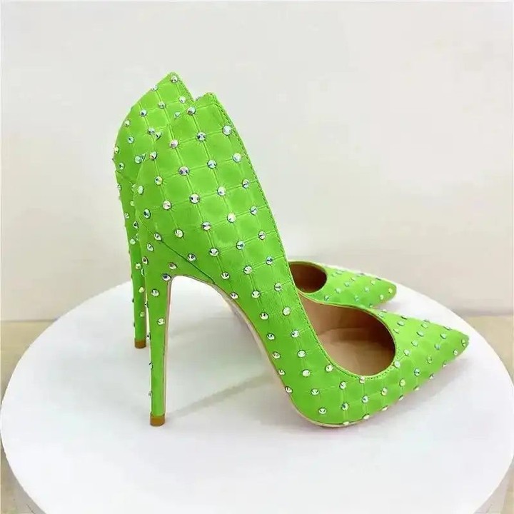 Want to turn heads and feel like royalty with every step?

These Diamond High Heels Stilettos are your secret weapon for instant glamour. The stunning diamond-encrusted design catches the light beautifully, while the 8cm stiletto heel adds that perfect boost of confidence and elegance.

Whether you're heading to an event or elevating your everyday look, these beauties deliver luxury that actually feels amazing to wear.

Get yours now for only £89.99 at 

#DiamondHeels #StilettoShoes #GlamourShoes #LuxuryFootwear #StatementHeels