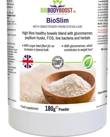 Your digestive health deserves better than guesswork.

BioSlim High Dietary Fibre combines glucomannan and psyllium husk to support healthy weight management, cholesterol levels, and regularity—all in one simple daily capsule.

No diet overhaul needed.

#DietaryFibre #WeightManagement #CholesterolSupport #HealthSupplements #VeganWellness