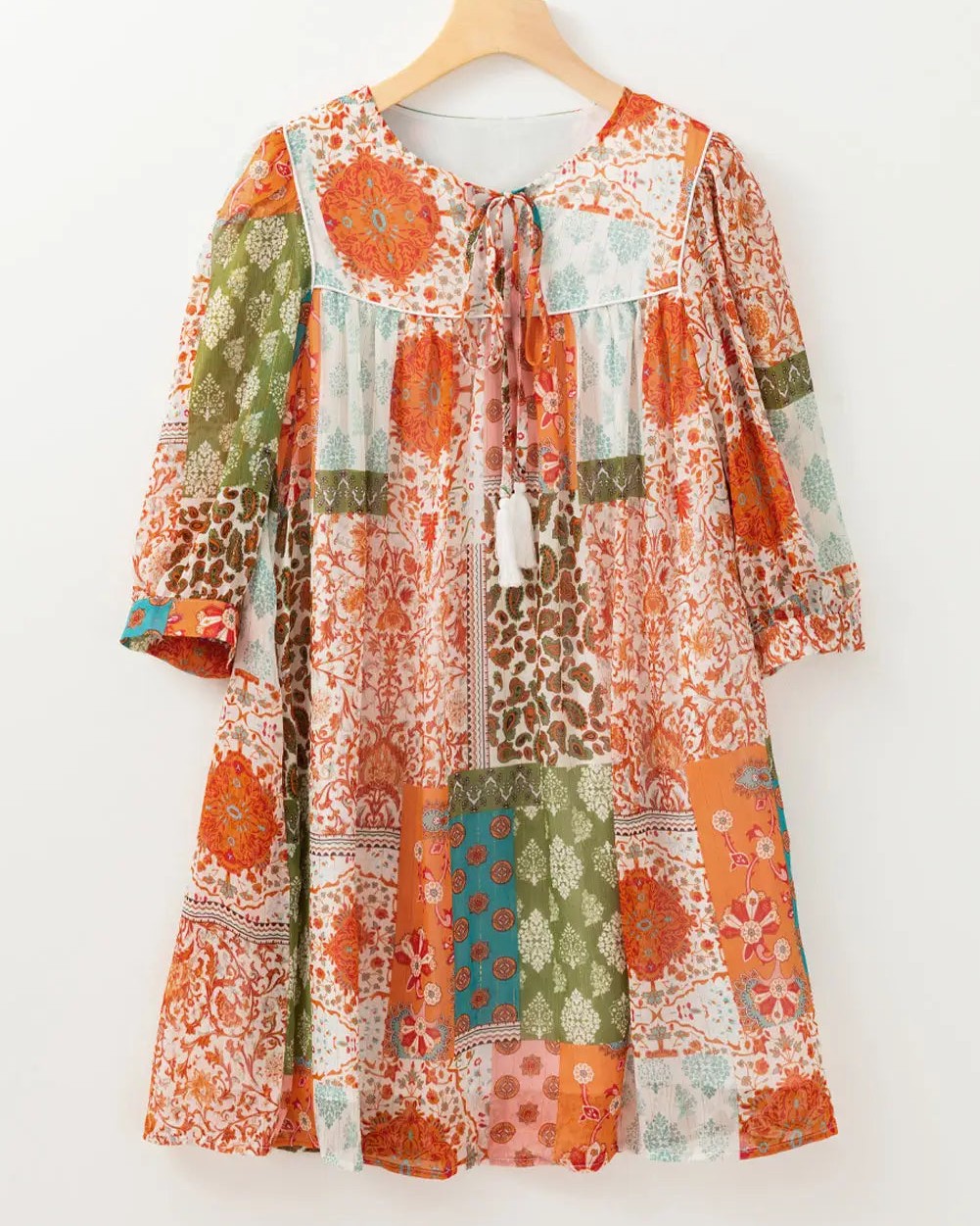 Your wardrobe needs this effortless piece. The Paisley Print Chiffon Mini Dress combines intricate paisley patterns with lightweight, flowing chiffon that moves beautifully in warm weather. Perfect for creating that confident boho western look you've been craving.

#BohoWesternStyle #ChiffonDress #PaisleyPrint #MiniDressUK #EffortlessStyle