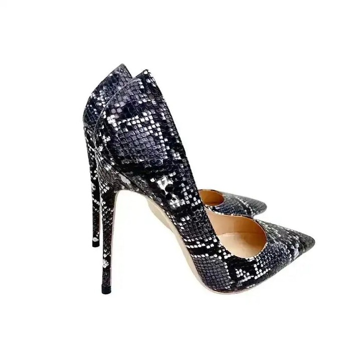 Bold snake skin heels demand attention—and these Venomous Charm Pumps deliver exactly that.

Sleek pointed toes. Comfortable fit. A touch of danger that transforms any outfit into something unforgettable.

Elevate your shoe game with a design that's genuinely one-of-a-kind. Now at £80.99.

#SnakeSkinHeels #StilettoPumps #FashionForward #StatementShoes #ShoeGame