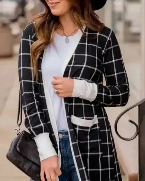 Your everyday layers just got a major upgrade.

This cosy pocketed plaid duster cardigan is everything you need — drama, comfort, and actual pockets. The longline silhouette drapes beautifully over anything, while the classic plaid pattern works with literally every outfit in your wardrobe.

Slip it on and feel the difference. Warm, practical, and impossibly stylish.

Grab yours for £24.99 at 

#PlaidCardigan #DusterCardigan #CasualStyle #LayeringEssentials #WomensFashionUK