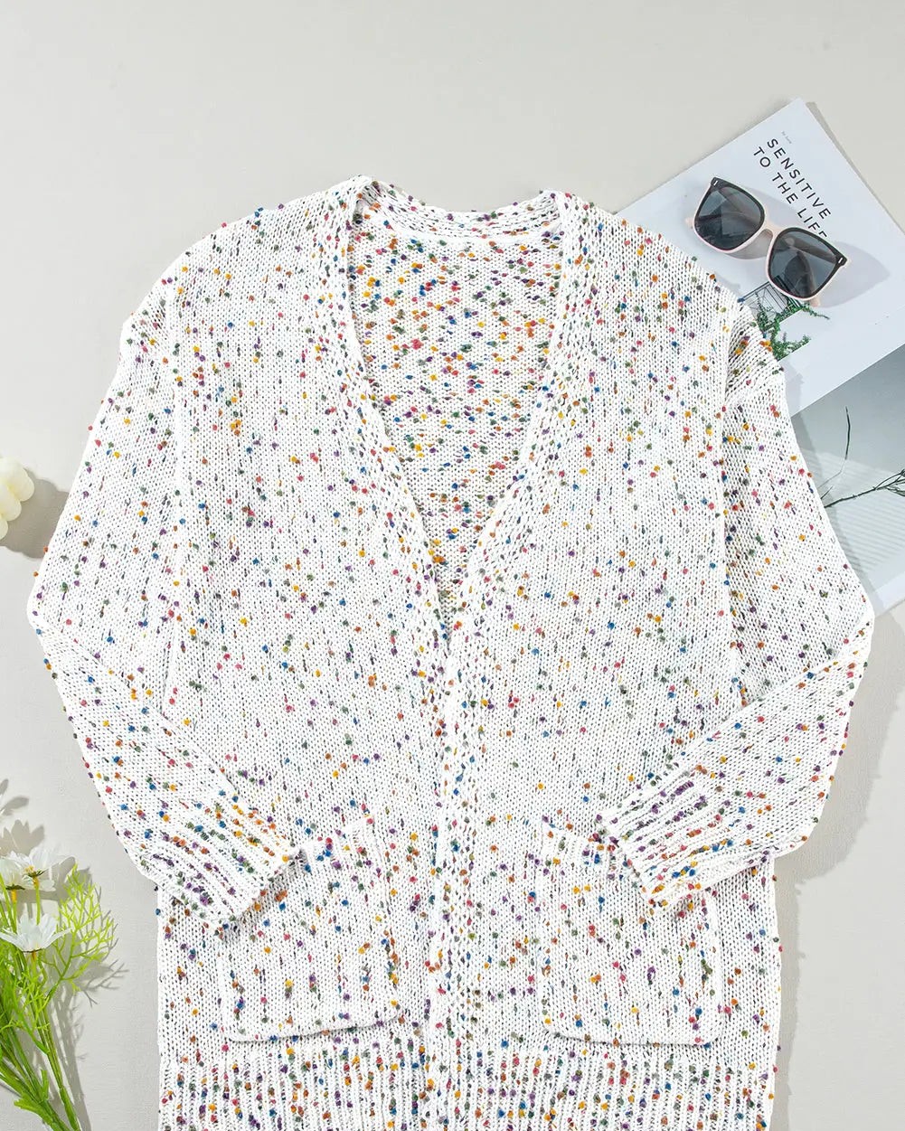 10% off this season's must-have layer.

Wrap yourself in our Kaleidoscope Floral Open Cardigan — a fresh white design with delicate flower motifs that brings warmth without the bulk. Perfect for layering over anything in your wardrobe.

The soft, cosy blend keeps you comfortable all day, while the open front makes it effortlessly versatile. Available in UK sizes 8–18.

Now at £40.52 — grab yours before it's gone.

#FloralCardigan #WomensFashion #CozyKnitwear #LayeringEssentials #WhiteCardigan