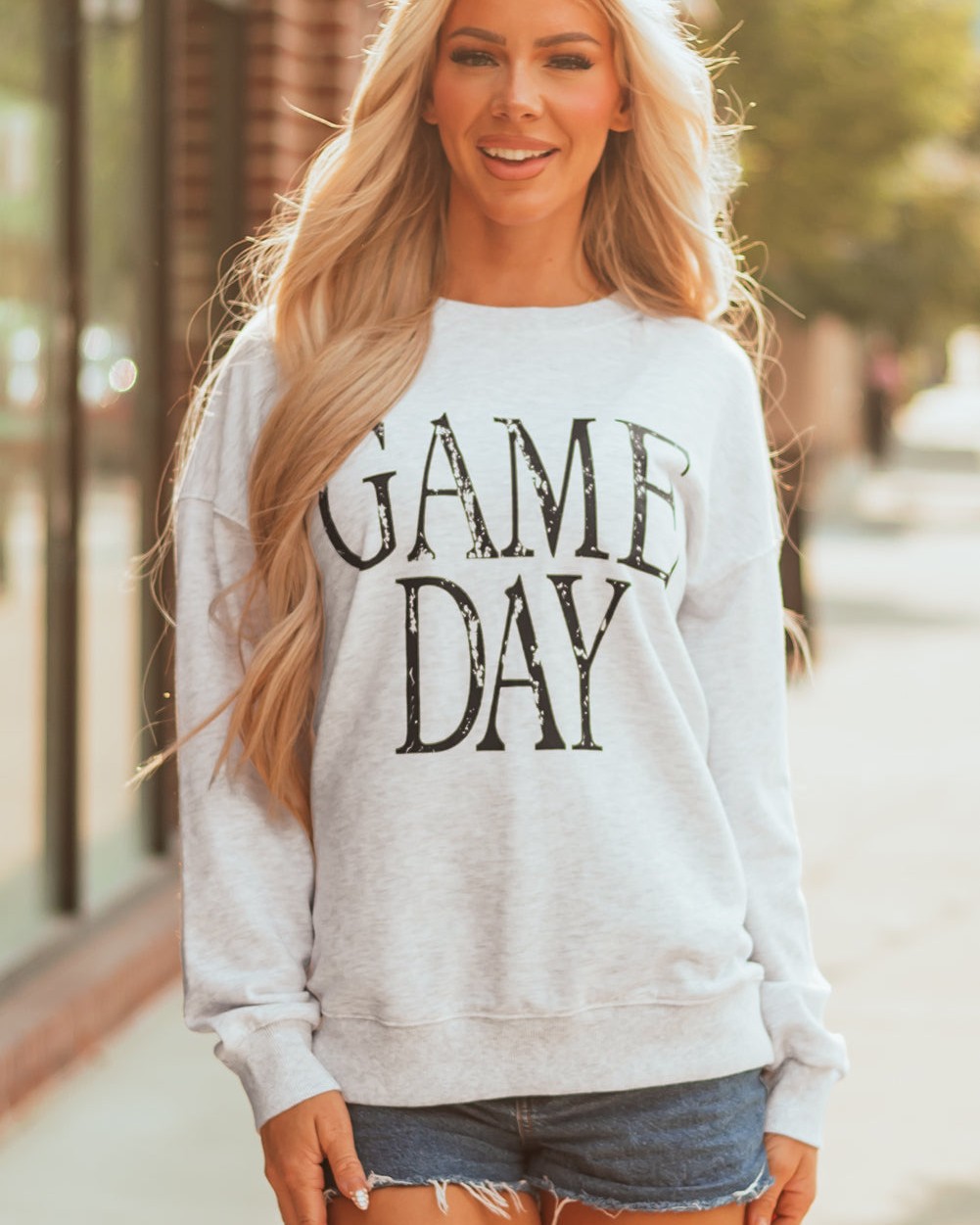Your wardrobe needs that effortlessly cool vintage vibe.

This black GAME DAY graphic sweatshirt has that perfectly worn-in feel — like you've owned it forever. The vintage wash gives it authentic character, while the baggy fit keeps you cozy and on-trend for every season.

Comfort meets style. Now at £22.98.

#VintageWash #BaggySweashirt #GameDayStyle #WomensFashion #CasualVibes