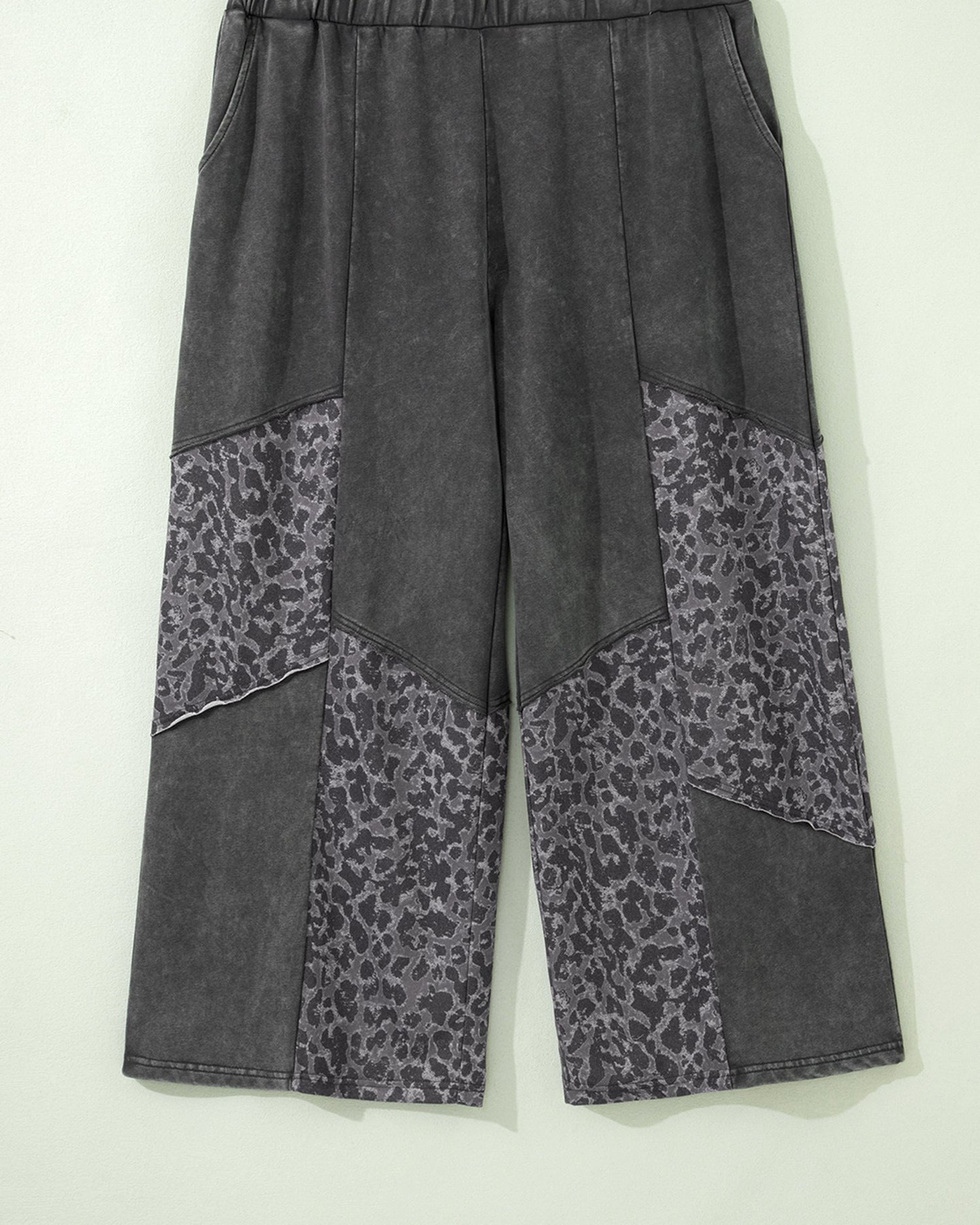 Ever wanted to turn heads with a pair of trousers that's totally unique?

These Plus Size Leopard Patchwork Mineral Wash Wide Leg Trousers are your answer. The artisan leopard patchwork panels create that editorial, fashion-forward vibe, while the vintage mineral wash adds serious character and depth.

The wide-leg silhouette flows beautifully and moves with you — designed with curves in mind. It's the kind of piece that makes getting dressed feel effortless and confident.

Only for £51.51 right now. Make a statement.

#PlusSize #LeopardPatchwork #WideLegs #StatementPants #FashionFitz