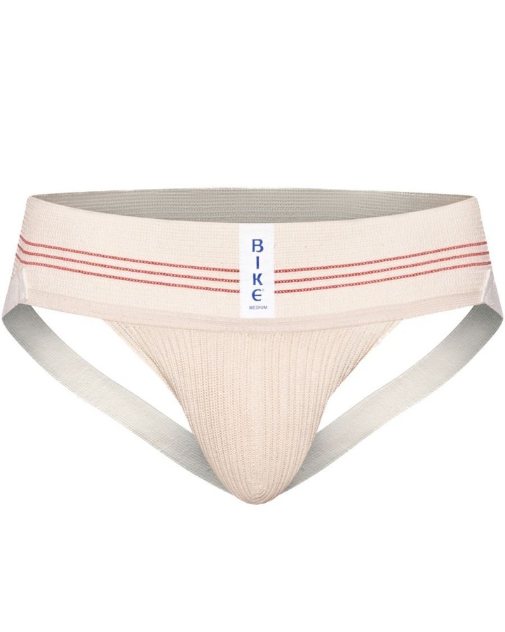 Vintage comfort never goes out of style. The Bike Athletic 1980's Jockstrap brings retro aesthetics with serious everyday support.

Cream-colored with iconic red stripe detailing. Breathable 85% cotton blend keeps you fresh all day long. The contoured pouch and wide elastic waistband deliver the secure fit you need—whether you're hitting the gym or just living your best life.

Timeless design meets modern comfort. Grab yours for $41.50 at 

#VintageStyle #BikeAthletic #RetroComfort #JockstrapLife #80sVibes