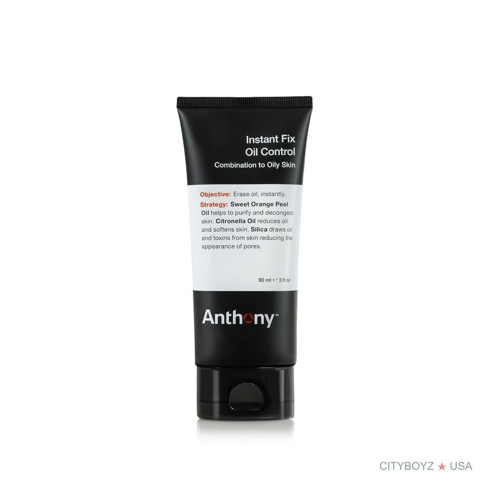 1 product. Infinite confidence.

Anthony Instant Fix Oil Control Treatment tackles shine before it starts. Sweet orange peel, citronella, and silica work together to absorb excess oil and lock in a matte finish all day long.

No more mid-day touch-ups. Just fresh, flawless skin.

#OilControl #MensGrooming #MatteSkin #FreshFace