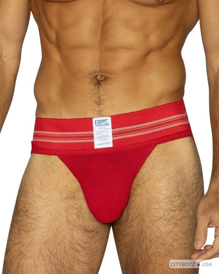 Your athletic performance deserves gear that keeps up with you.

The Bike Athletic Original Number 10 Jockstrap gives you the support and comfort you need to stay focused during intense workouts. That classic yellow design? It's bold, it's reliable, and it works.

Get the legendary quality and security that athletes trust. Available now for $27.00.

#BikeAthletic #AthleticGear #JockstrapSupport #FitnessEssentials #WorkoutReady
