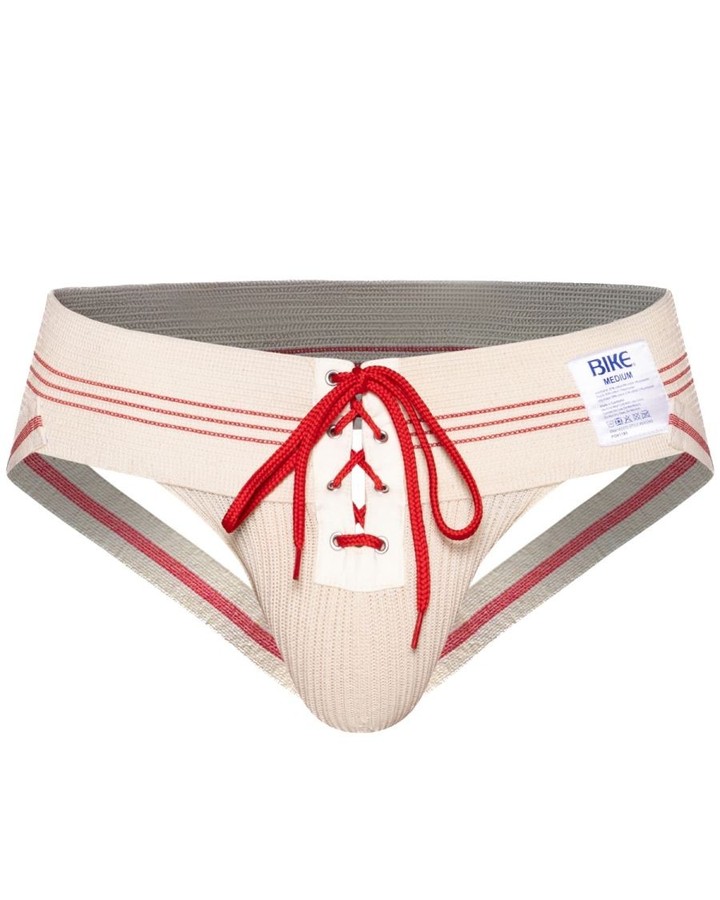 95% of athletes prioritize comfort over everything else—and this vintage lace-up design delivers both.

The Bike Athletic Vintage Lace-Up Jockstrap combines that classic cream colorway with a secure, adjustable fit you can actually feel. The iconic lace-up front isn't just functional—it's a statement piece that works whether you're hitting the gym or just living life in style.

Built for real support. Built to last. Available now for $42.50.

Grab yours: 

#BikeAthletic #VintageStyle #AthleticWear #JockstrapLife #ClassicComfort