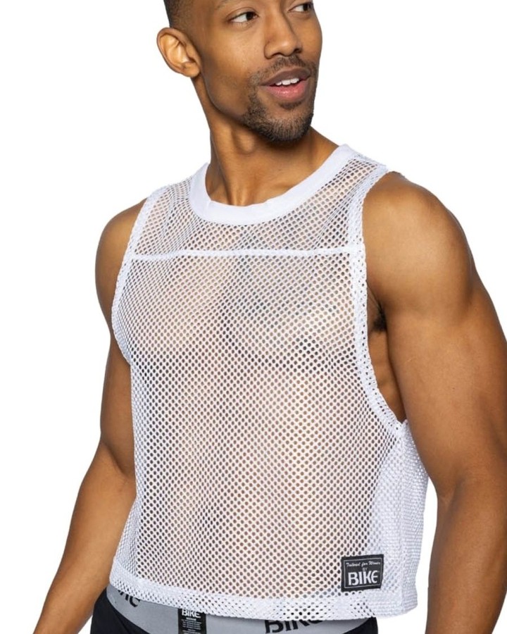 Mesh construction beats regular fabric when it comes to breathability and style.

This sleeveless jersey keeps you cool during intense workouts while looking sharp enough for the streets. The breathable 100% polyester mesh moves with you, eliminating that sticky feeling so you can focus on crushing your goals.

Cropped length. Bold large-hole design. Maximum ventilation.

Grab yours for $34.00 at 

#BikeAthletic #MeshJersey #GymStyle #AthleticWear #StreetStyle