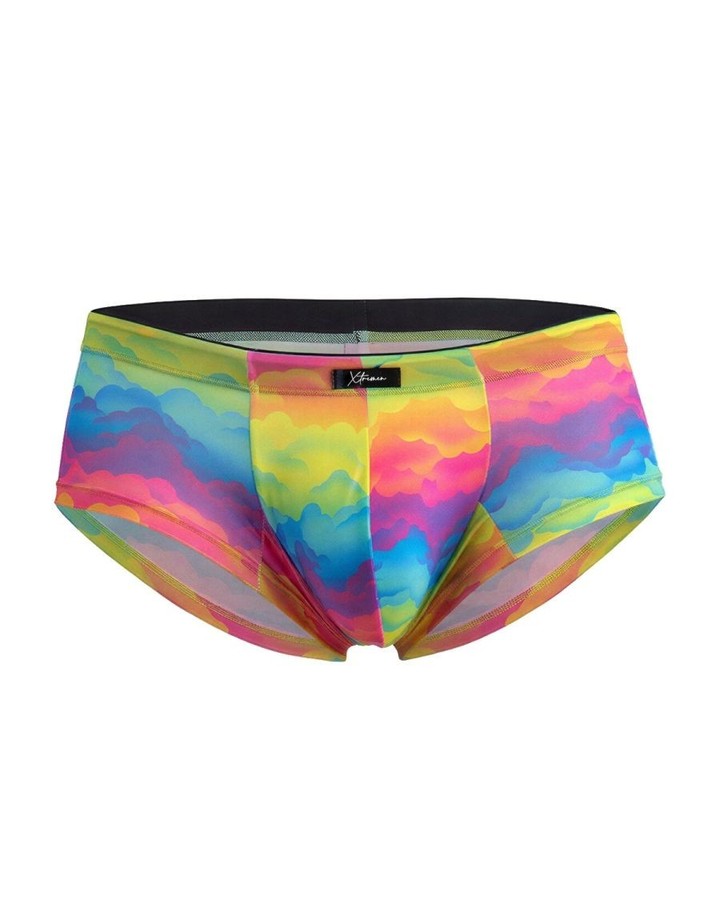 Ever wanted underwear that's as bold as your personality?

Meet the Xtremen Rainbow Printed Microfiber Brief – where vibrant style meets all-day comfort. The contoured pouch delivers support that keeps you feeling confident, while the sleek low-rise fit hugs your hips just right. Perfect for the guy who refuses to blend in.

#XtremenBriefs #MensUnderwear #ComfyStyle #BoldAndBrash #ActiveWear
