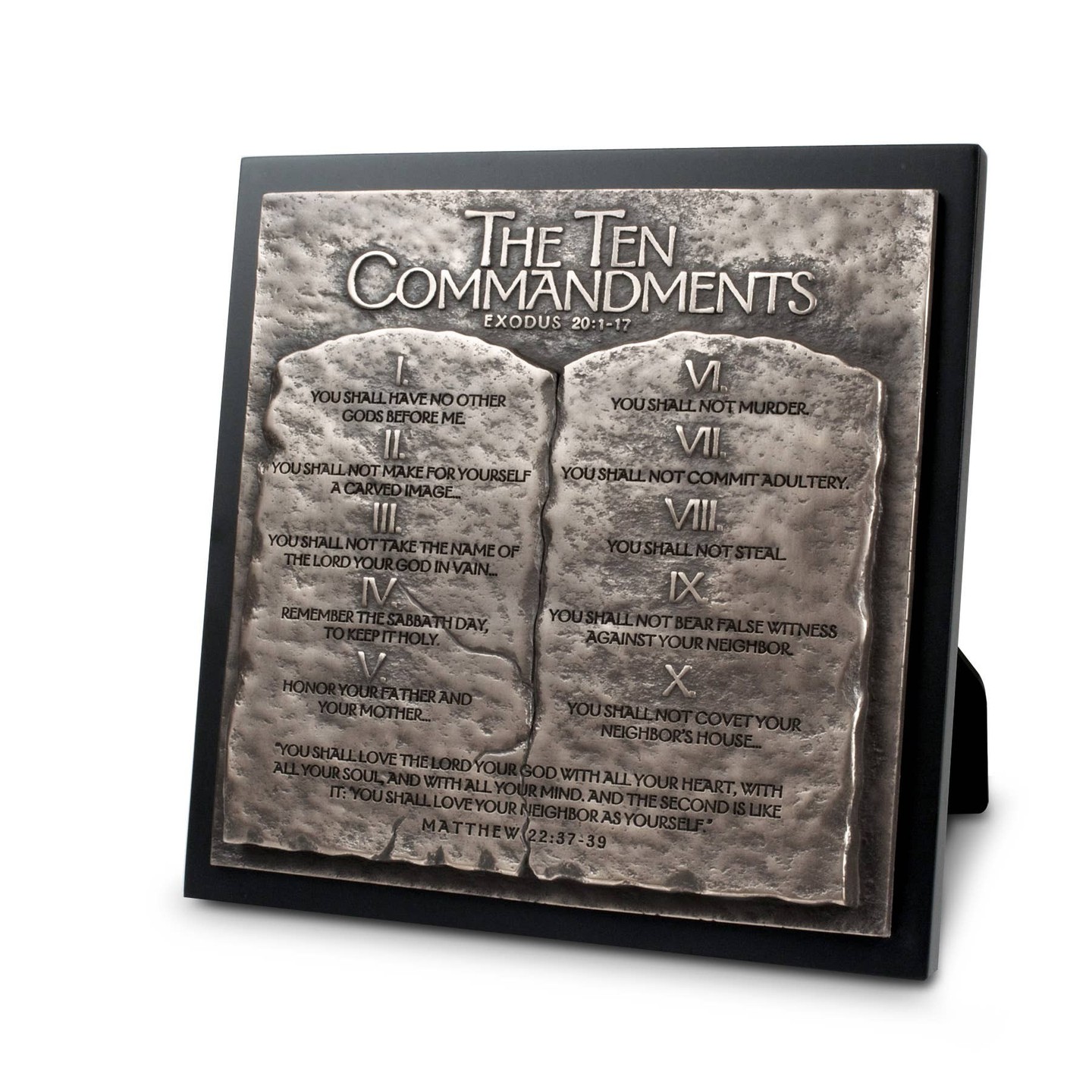 Ever feel like you need a daily reminder of what truly matters?

This stunning 3D sculpture plaque brings the Ten Commandments into your home in beautiful metallic tones. It's more than decor—it's a meaningful way to center your faith and remember God's love and mercy every single day.

Plus, your purchase supports A Better Life For Kids. 💙

https://ssdlr.shop/l/0bb8882d

#ChristianHomeDecor #FaithBased #HomeDecor #GiftThatGives #SpiritualDecor