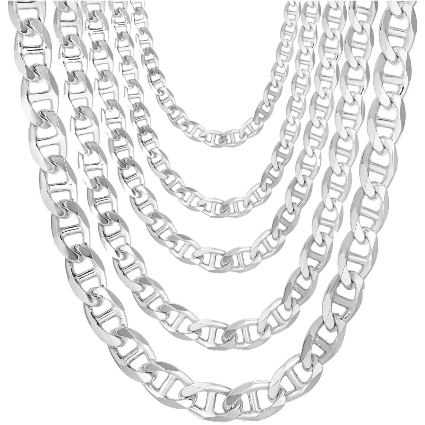 Real solid 925 sterling silver doesn't compromise on durability or style.

This Italian mariner chain is waterproof, hypoallergenic, and built to withstand your everyday life—from workouts to showers to swimming. No tarnishing, no fading, no green skin. Just timeless elegance that feels as good as it looks.

https://ssdlr.shop/l/1fff180f

#925SterlingSliver #ItalianCrafted #MensJewelry #WomensNecklace #TimelessStyle