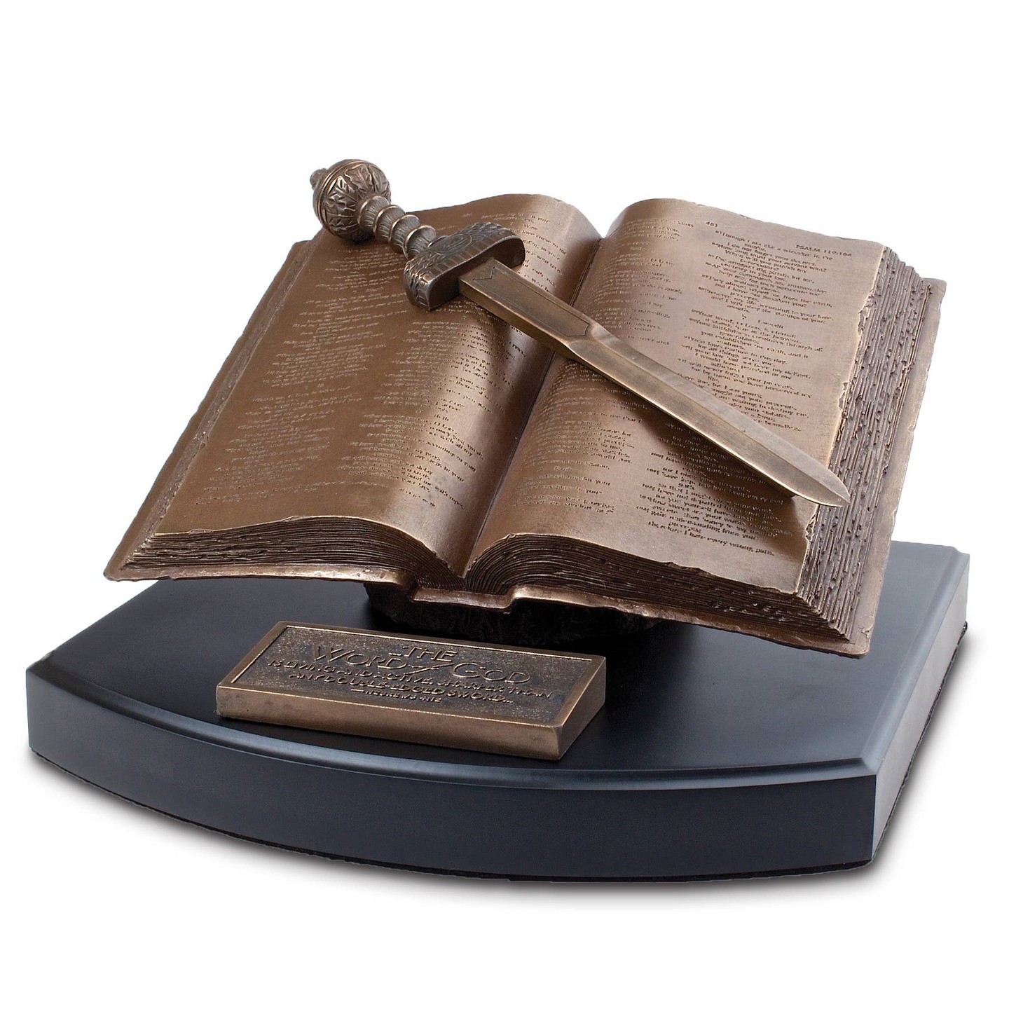 Meaningful decor that actually changes lives.

This Word of God sculpture brings scripture to life in your home—a stunning open bible with sword design that inspires daily. Plus, every purchase feeds orphans and children in Ghana through our partnership with A Better Life For Kids.

https://ssdlr.shop/l/2649298d

#ChristianHomeDecor #FaithBased #GiveBack #HomeDecor #MeaningfulGift