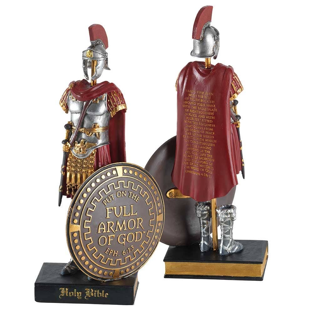 Your faith deserves a daily reminder. This beautifully detailed Armor of God figurine brings Ephesians 6:13-17 to life in your home. Standing 9" tall on a Bible base, it's the perfect piece to inspire spiritual strength and protection.

https://ssdlr.shop/l/34b7c24e

#ChristianHomeDecor #FaithInspired #BiblicalArt #HomeDecor #SpiritualGifts