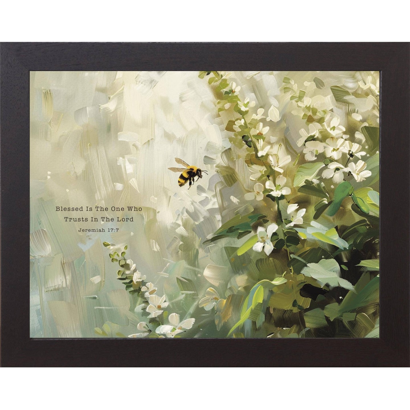 Your walls deserve art that speaks to your soul.

This stunning floral bee design brings together faith and nature in one beautiful piece. The textured coating gives it that luxe canvas feel—no glass needed—while staying protected from UV rays and moisture. It arrives framed and ready to hang, made right here in the USA.

Perfect for spring refresh or as a meaningful gift.

https://ssdlr.shop/l/90656fe8

#ChristianDecor #WallArt #HomeDecor #FaithBased #SacredArt