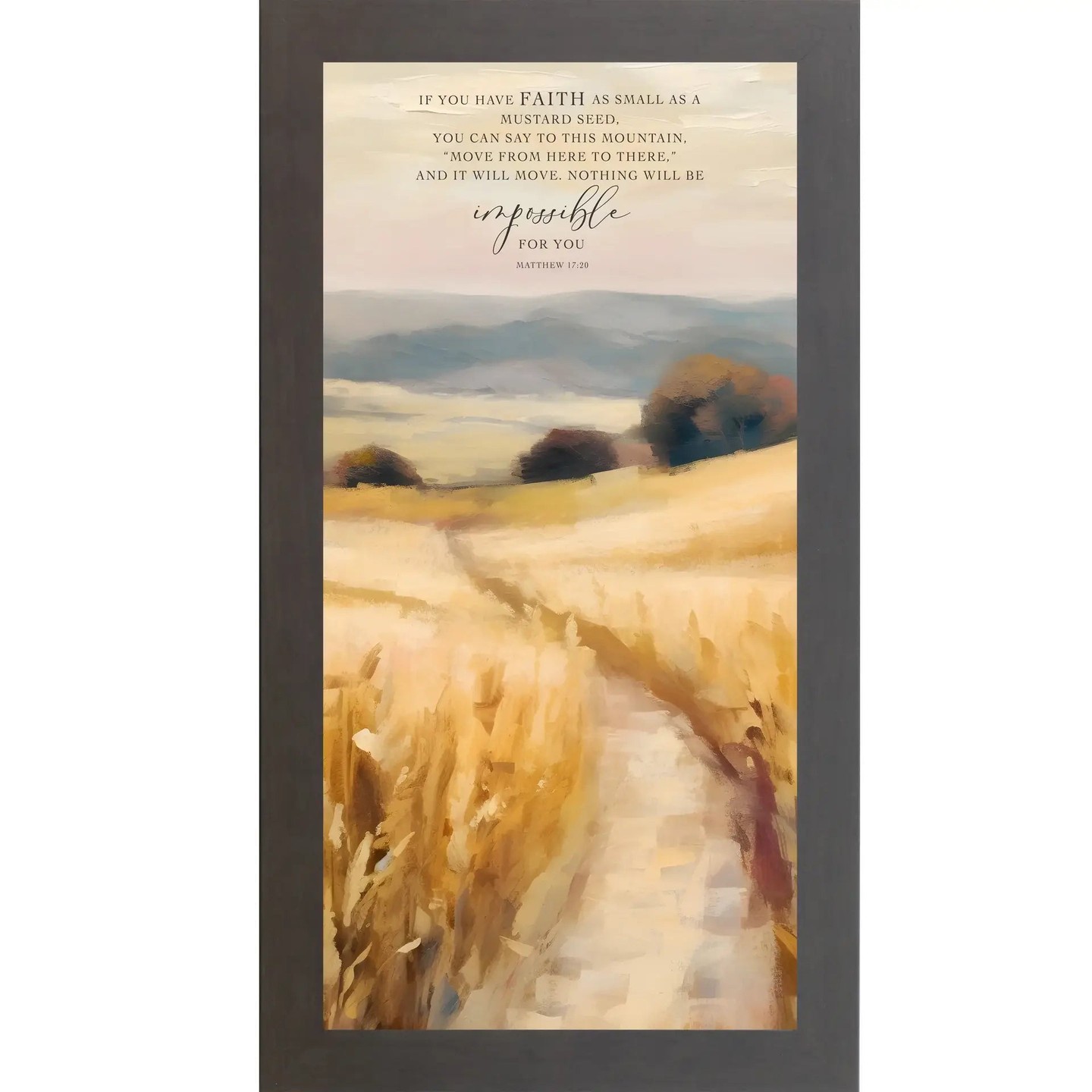 Scripture transforms spaces into sanctuaries of faith and inspiration.

This glittered Christian art brings timeless wisdom to your walls with a stunning sparkle that catches the light beautifully. Available in 8x14" or 14x26", fully framed and ready to hang. UV-protected, moisture-resistant, and proudly made in the USA.

https://ssdlr.shop/l/fa66bc4f

#ChristianArt #FaithDecor #GlitteredArt #HomeInspiration #WallArt