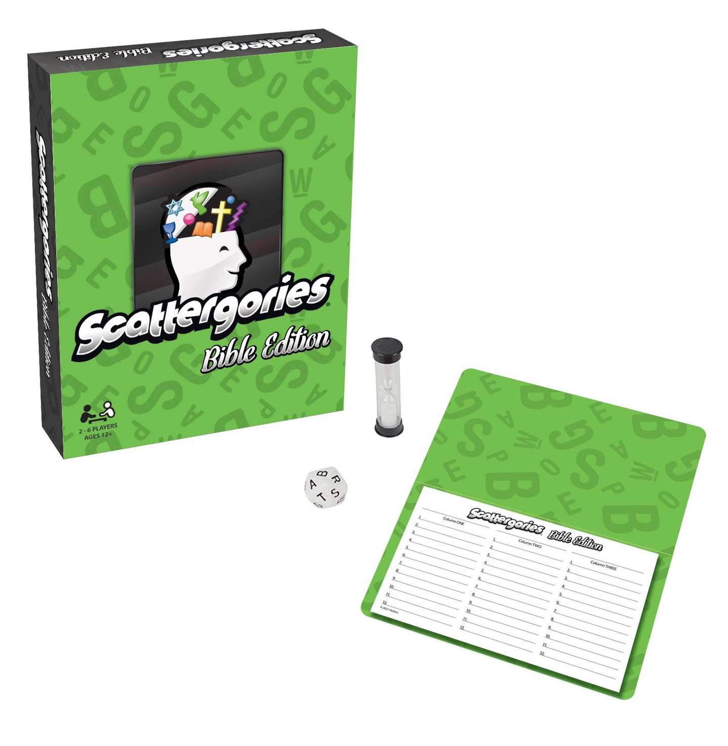 2 to 6 players can dive into this biblical twist on a classic game. Think fast, come up with Bible answers starting with the rolled letter—from church things to ark animals to biblical women.

It's the perfect mix of fun and faith for game night.

https://ssdlr.shop/l/e4bbe10f

#ScattergoriesBible #ChristianGames #FamilyGameNight #BibleTrivia #GameNightFun