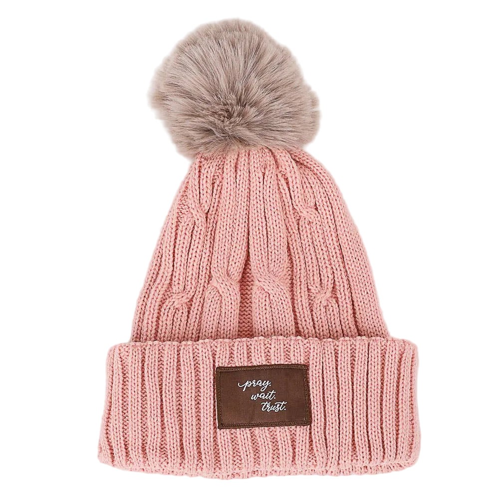 Your spirit deserves the same warmth as your body.

This soft pink beanie wraps you in cozy comfort while the "Pray Wait Trust" patch keeps your faith close through every season. The elegant cable knit and fluffy pom-pom make it a style essential that feels like a gentle reminder with every wear.

https://ssdlr.shop/l/f47dcb43

#PrayWaitTrust #FaithFashion #CozyBeanie #StyleWithPurpose #WinterEssentials