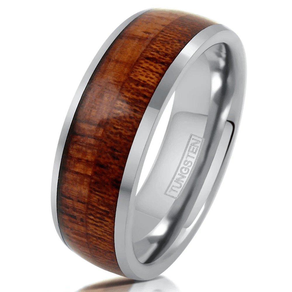 Koa Wood Tungsten Wedding Bands for Men and Women 8mm Natural Wood Inlay 8mm

Our Wedding Bands will not fade, tarnish or leave your skin green. It is waterproof, comfort fit and made out of the best high quality materials in the United States to assure satisfaction. #weddingband #weddingbands #weddingjewelry #giftideas

https://ssdlr.shop/l/173ab19d