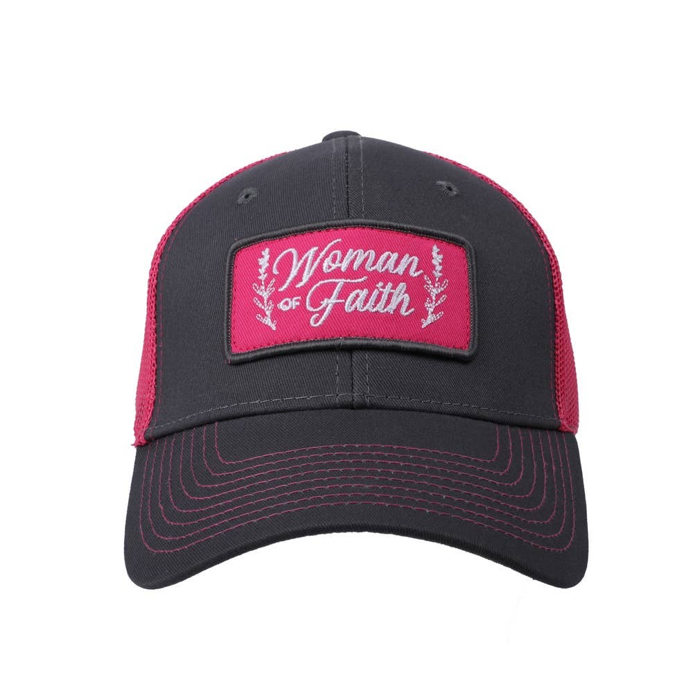 Durable acrylic fabric means this cap handles everyday wear without losing its vibrant appeal.

The perfect blend of comfort and style—warm grey front with breathable hot pink mesh back keeps you cool while looking polished.

Whether you're running errands or heading out on adventures, this trucker cap is your reliable companion.

https://ssdlr.shop/l/886a6100

#WomanOfFaith #TruckerCap #DurableFashion #StyleMeetsComfort #WomensFashion