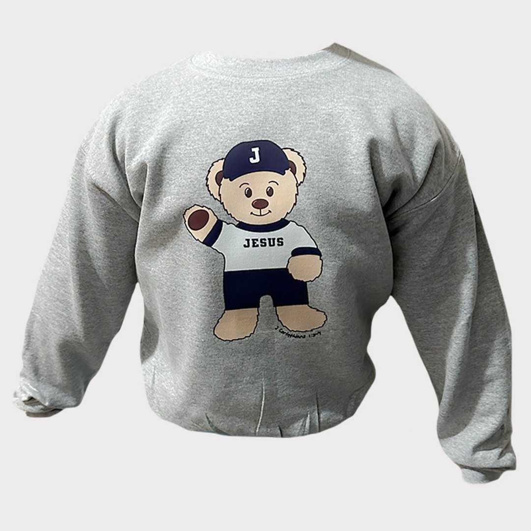 2 Corinthians 1:3-4 reminds us that comfort shared is comfort multiplied.

This Blue Teddy Sweater wraps your little one in softness while carrying a message of faith and compassion. Perfect for family moments that matter.

https://ssdlr.shop/l/528bbe81

#FaithBasedFashion #ComforterSeries #FamilyMatching #JesusLoves #TeddyBear