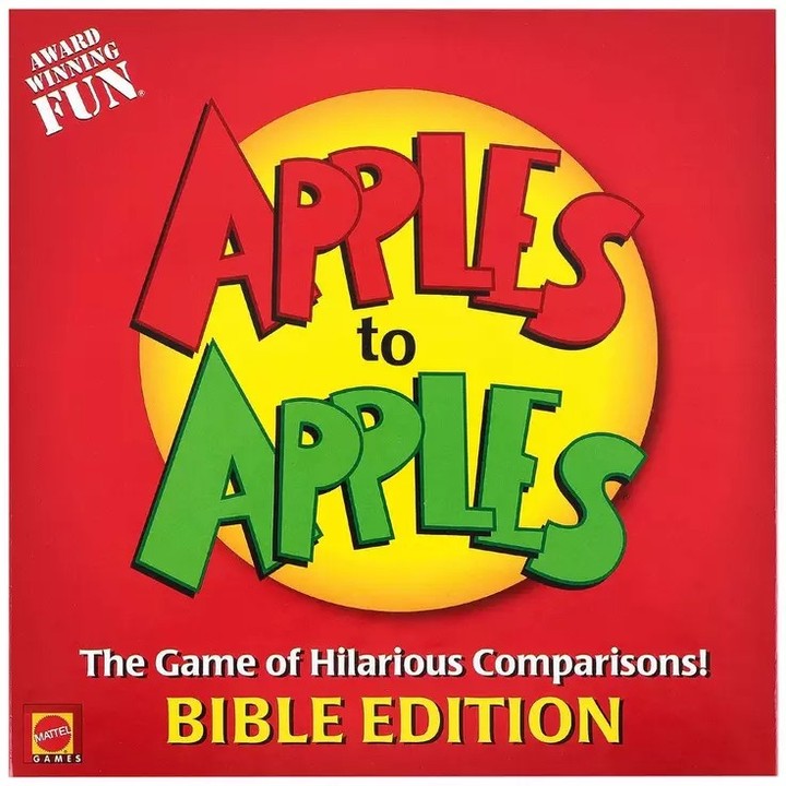 4 to 10 players means everyone's invited to the chaos!

Apples to Apples® Bible Edition brings hilarious, instant fun to game night. No complicated rules—just deal, play, and laugh together. Perfect for families and friends who love a wild, witty showdown.

https://ssdlr.shop/l/b882f60a

#BibleEdition #ChristianGames #FamilyGameNight #PartyGames #GameNightFun