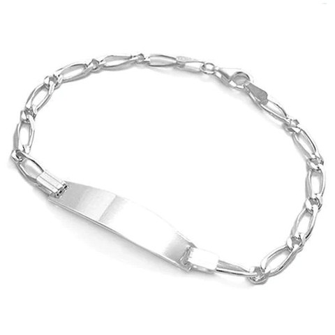 Solid 925 sterling silver that grows with your child.

This personalized ID bracelet is the perfect keepsake for birthdays, baptisms, and milestone moments. Custom engraving makes it uniquely theirs—a timeless piece they'll treasure for years.

https://ssdlr.shop/l/e710e732

#SterlingsilverBracelet #PersonalizedGifts #KidsJewelry #925Silver #ChildrensMilestones