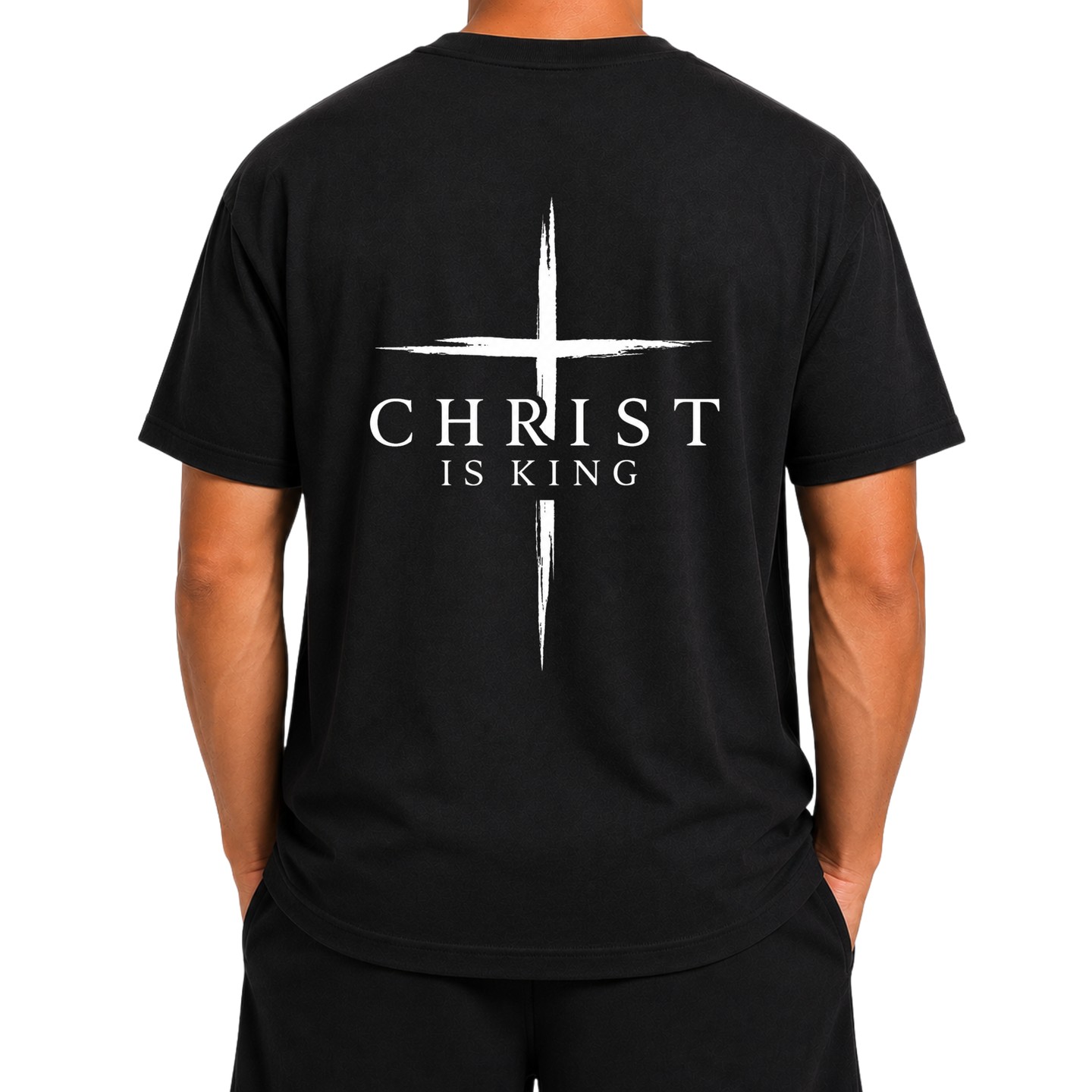 100% cotton construction built to last through countless wears and washes.

Make a bold faith statement with our oversized fit heavy cotton tee. The "Christ is King" design with cross on the back pairs perfectly with our Christian Outlets logo up front. Fade-resistant and shrink-resistant, so your message stays strong.

Available in sizes S-3XL.

https://ssdlr.shop/l/1db6eea8

#ChristianApparel #FaithBased #ChristIsKing #ChristianShirts #JesusWear