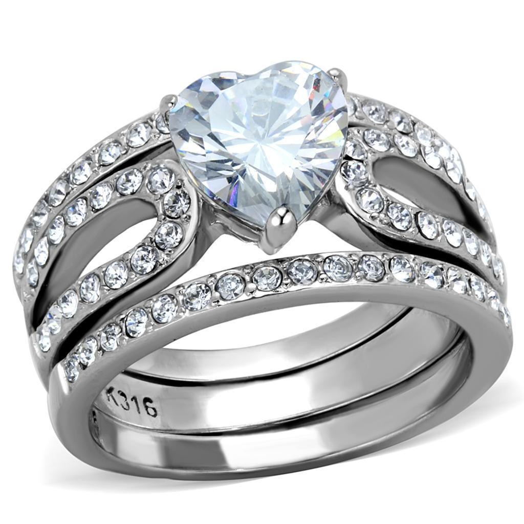 Cubic zirconia engagement rings don't have to break the bank—this stunning set proves it.

Brilliant AAA-grade stones in sleek silver tone. Perfect for engagements, anniversaries, or gifting your love story.

High-polished, budget-friendly elegance that actually lasts.

https://ssdlr.shop/l/84b39a4d

#EngagementRing #WeddingRing #CubicZirconia #AffordableLuxury #RingSet