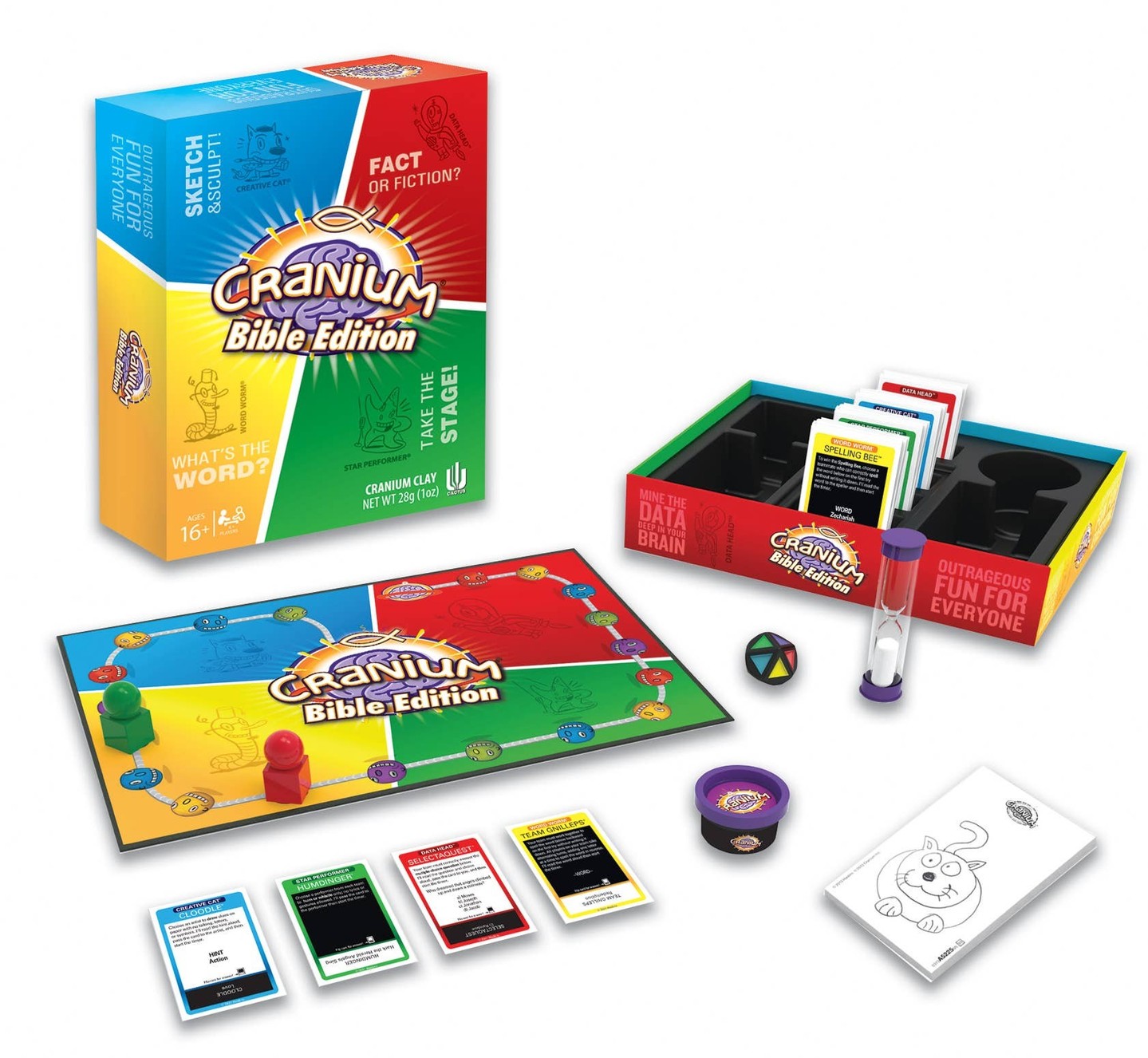 7 different ways to play in one game night.

Cranium® Bible Edition brings the chaos, laughter, and competition you love—with faith-based challenges that'll stump even the Bible experts. Sculpt, act, puzzle, hum, draw, spell (and spell backward!). Perfect for groups of 4+ who want hilarious, meaningful fun.

https://ssdlr.shop/l/5d76d375

#CraniumBibleEdition #ChristianGames #GameNight #FamilyFun #BiblicalTrivia