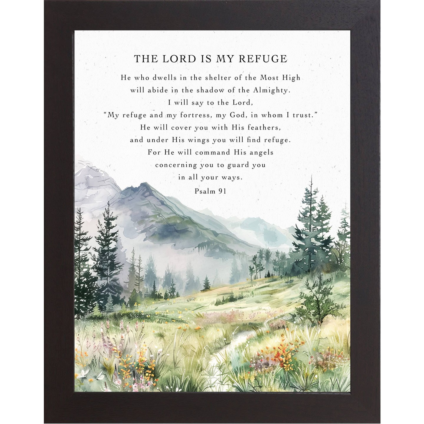 4 frame size options let you find the perfect fit for any room.

This Psalm 91 art sign brings spiritual inspiration right into your home. The textured coating mimics canvas while staying moisture-proof and UV protected—built to last without the fragility of glass.

Ready to hang straight out of the box. Made in the USA.

https://ssdlr.shop/l/29500878

#ChristianArt #HomeDecor #WallArt #FaithBased #ArtisanMade