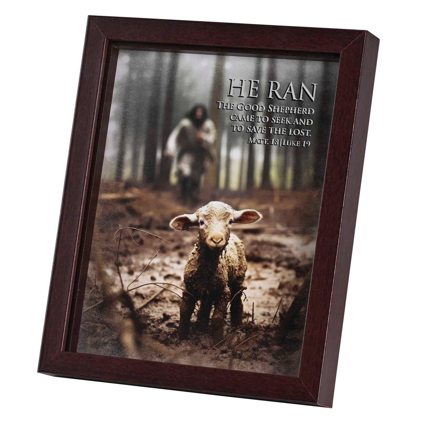 8x10 inches of meaningful art that transforms any space into a sanctuary of faith.

This shadow box frame brings the parable of the Good Shepherd to life with dimensional design—part printed on glass, part on insert—creating depth that draws the eye. The walnut MDF frame works beautifully on walls or displayed on a tabletop with the included easel.

Perfect for bedrooms, living rooms, or as a thoughtful gift for someone seeking daily spiritual inspiration.

https://ssdlr.shop/l/61059bea

#FaithArt #ChristianDecor #ShadowBoxFrame #HomeDecor #SpiritualGifts