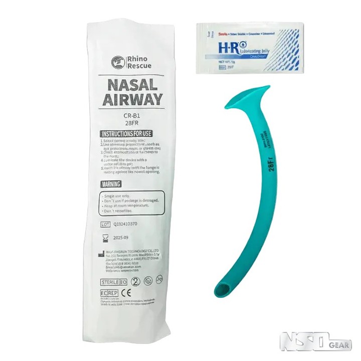 A paramedic reaches for the right tool when seconds count and breathing becomes the priority.

The Rhino Rescue Nasal Airway 28Fr keeps airways open when it matters most. Soft, flexible medical-grade PVC slides in smoothly with minimal trauma risk—designed for adults in emergency situations where maintaining clear breathing passages can be lifesaving.

Grab yours for €7,00 at 

#RhinoRescue #NasalAirway #FirstAid #EmergencyMedicine #TacticalMedicine