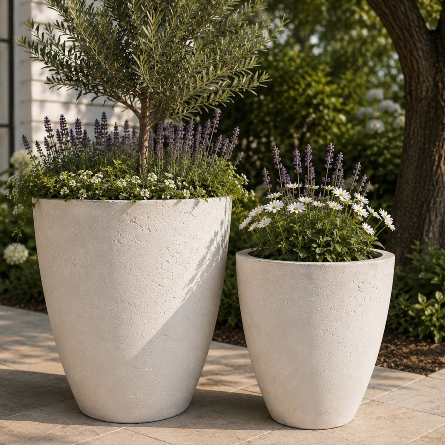 Ever noticed how a single plant pot just sits there looking lonely?

These Vessara concrete planters come as a matching pair—so you can create that effortlessly curated look without the guesswork.

The White Mist finish works beautifully on patios, entrances, or indoors. Two sizes mean you can layer them together or spread them out however feels right. Premium concrete construction keeps them looking fresh for years.

Now at £259.95 for the set.

https://jobuhome.com/products/vessara-set-of-2-white-mist-concrete-vase-planter-set-vase-plant-pot-nest

#ConcreteVases #PlanterSet #GardenStyling #OutdoorDecor #HomeAndGarden