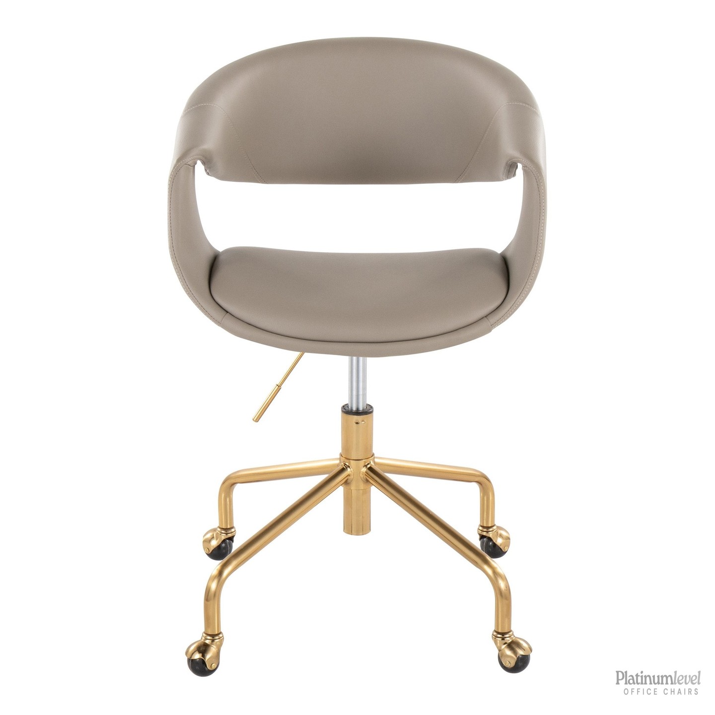 Your workspace deserves a chair that looks as good as it feels. This light grey faux leather task chair combines a sleek, contemporary design with a warm gold base that actually makes your desk setup feel intentional.

The padded seat keeps you comfortable through long work sessions, while pneumatic height adjustment means it adapts to you—not the other way around. Easy-to-clean faux leather that holds up to daily use.

https://ssdlr.shop/l/84ab092a

#TaskChair #HomeOfficeStyle #OfficeChair #ContemporaryDesign #WorkspaceGoals