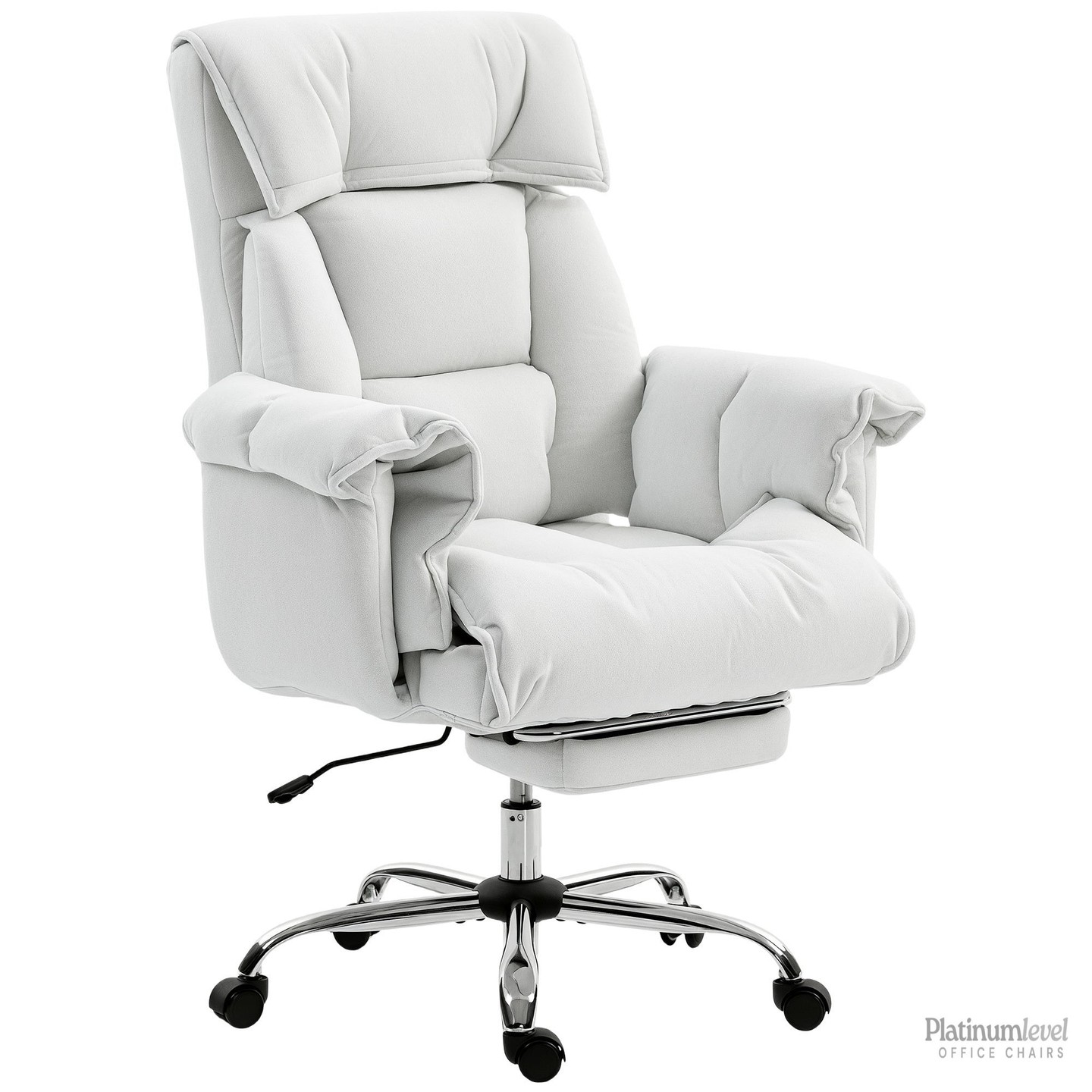 Sinking into your chair after hours of emails and calls—finally, something that actually supports you back.

This high back recliner wraps you in plush foam cushioning from hips to neck, with a built-in headrest and padded armrests that feel like a real break. The retractable footrest extends when you need it, turning work mode into relaxation mode.

Cream white finish brings calm to any home office.

https://ssdlr.shop/l/d3eaadd3

#HomeOfficeChair #ErgonomicSeating #OfficeComfort #ReclineChair #WorkFromHome