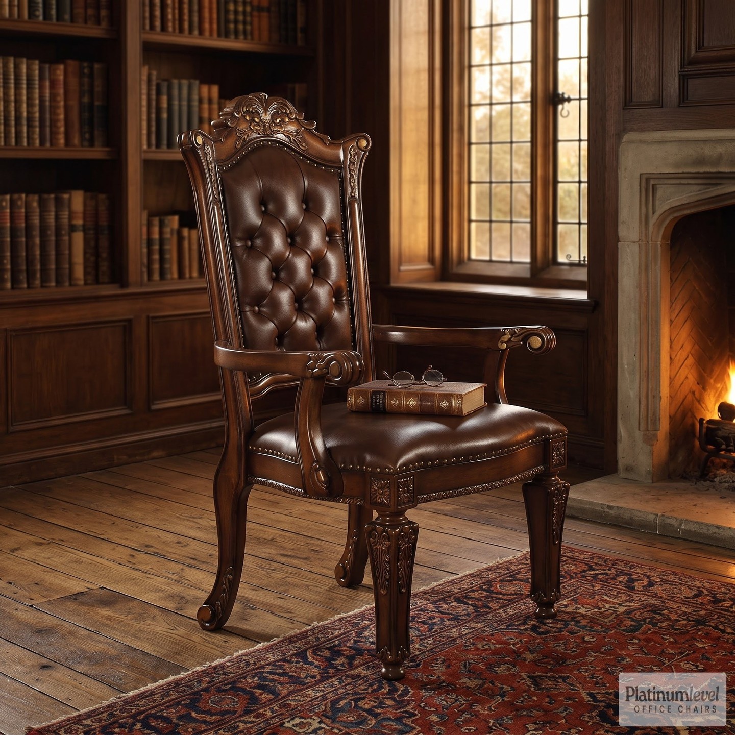 Ever wanted an office chair that actually looks like furniture?

The Valenza brings executive elegance to your workspace. Cherry wood frame, button-tufted leather, nailhead trim, and those gorgeous cabriole legs make this feel less "home office" and more "I have my life together."

https://ssdlr.shop/l/929d3861

#ExecutiveChair #HomeOfficeStyle #TraditionalDesign #OfficeChairGoals #WorkspaceInspo