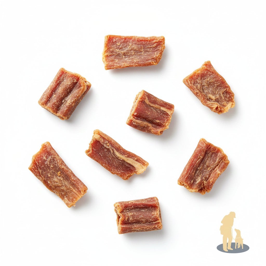 70.9% protein and just 3.3% fat — that's the leanest treat your dog can get.

Perfect for pups on a calorie-controlled diet or those who need to shed a few pounds. Pure turkey breast, naturally dried in the UK to keep all the goodness locked in.

Plus, it's packed with glucosamine and chondroitin to support those joints as your dog plays and moves.

Available in chunks or strips, grab yours for £9.19 at https://ssdlr.shop/l/699f8ae9

#ProTrain #TurkeyTreats #LowFatDogTreats #HealthyPets #UKMade