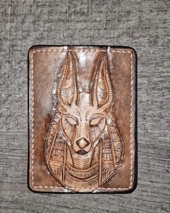 Your wallet deserves to be as legendary as you are.

This handmade genuine leather wallet brings ancient Egyptian elegance to your everyday carry. The Tutankhamun's dog motif? Pure character. Three card slots keep your essentials organized, while the classic design means it never goes out of style.

Crafted from real leather that only gets better with time.

Now at €28,00 (was €40,00).

#LeatherWallet #HandmadeStyle #AncientEgypt #WalletGoals #PharmaCraft