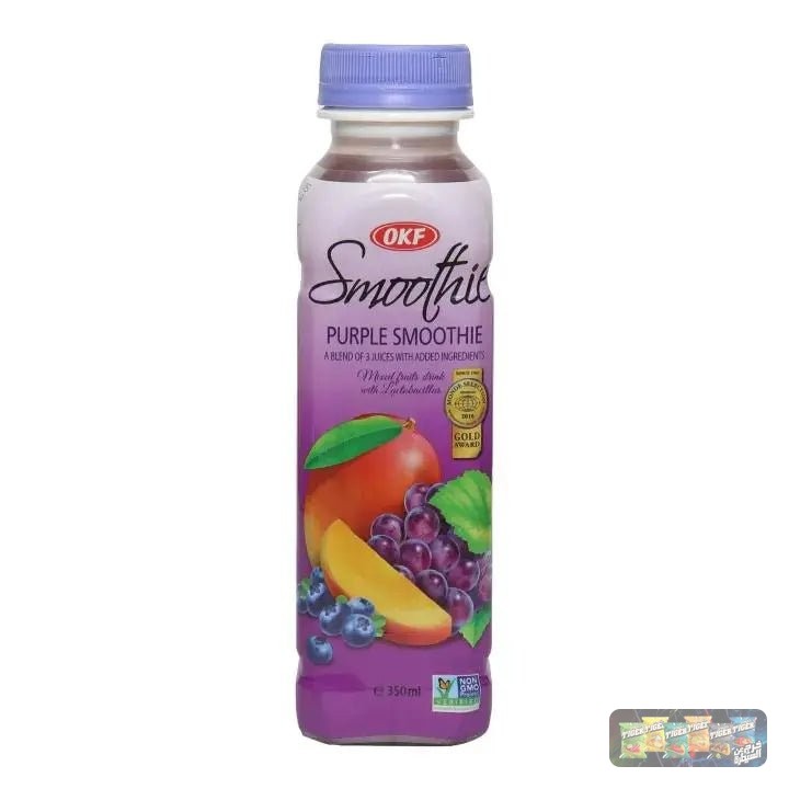 Probiotic smoothies that actually taste incredible are rare—until now.

OKF Smoothie Purple blends blueberry, red grape & mango into one creamy sip packed with lactobacillus and multivitamins. No artificial junk, just pure fruit goodness that supports your gut health while treating your taste buds.

Get the whole 20-pack only for €19,00 and make wellness delicious every single day.

#ProbioticDrink #HealthyBeverage #FruitSmoothie #OKFSmoothie #WellnessRefresh