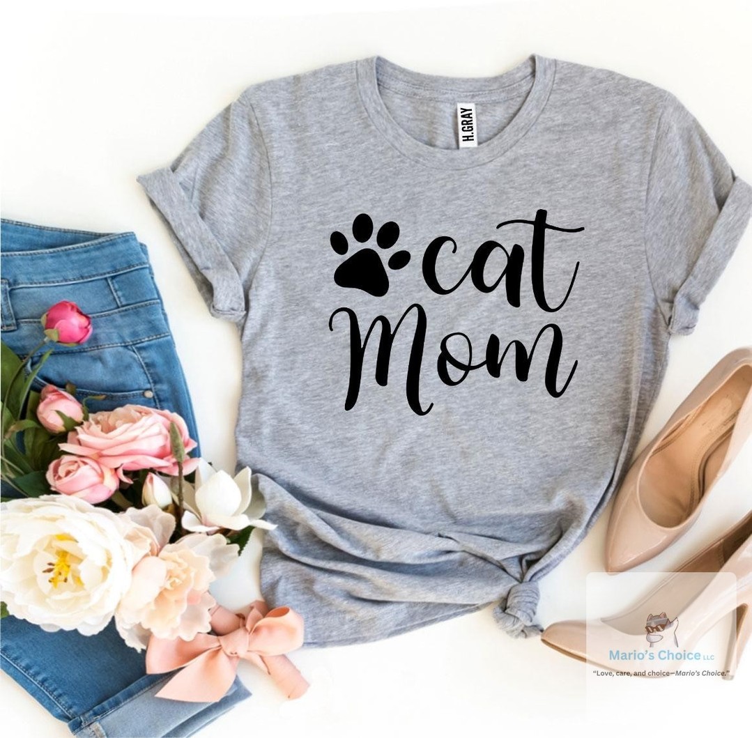 This shirt gets it—cat moms deserve style that matches their love.

Soft, breathable ring-spun cotton that actually feels amazing all day. Durable flex print stays crisp wash after wash. Available in tons of colors and sizes (XS–3XL).

Perfect for everyday wear or gifting to fellow cat lovers.

#CatMomStyle #CatLoverGift #BellaCanvas #CasualTee #PetLoverFashion