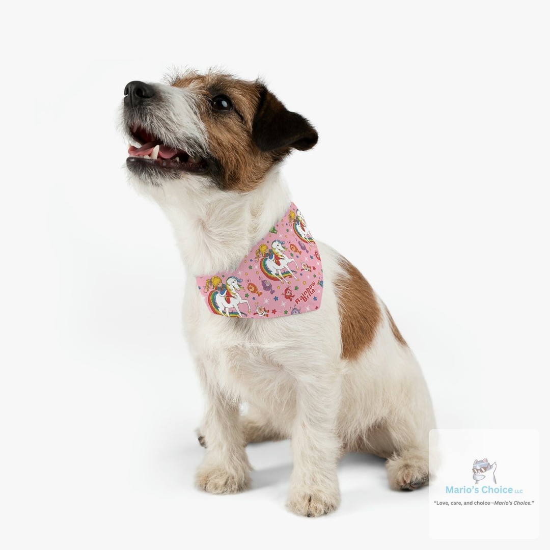 100% polyester, machine washable, and adjustable for the perfect fit—this retro rainbow bandana collar keeps your pet looking adorable without the fuss.

Your pup or kitty deserves a pop of color. The vibrant one-sided print brings instant personality to any outfit, while the soft fabric feels gentle against their fur.

Durable, comfortable, and easy to care for. Available now for $44.99.

Grab yours: 

#RetroRainbow #PetBandana #DogFashion #CatAccessories #PetStyle