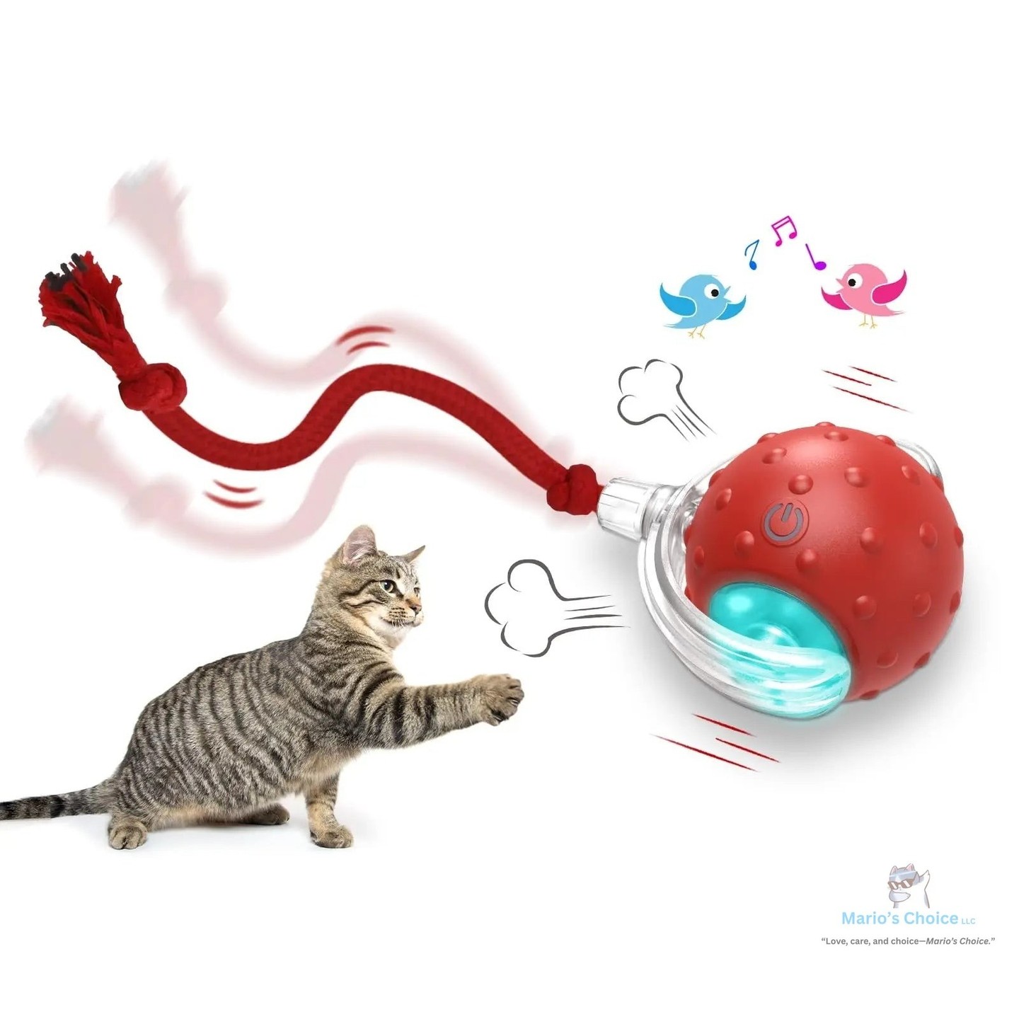 Your cat deserves playtime that keeps up with their energy. This smart ball rolls, bounces, and lights up automatically—then rests so it's not annoying. Motion sensor wakes it back up the moment your cat pounces. Hours of entertainment, zero guilt.

#CatToy #InteractivePets #IndoorCatLife #SmartPetToy #CatEnrichment