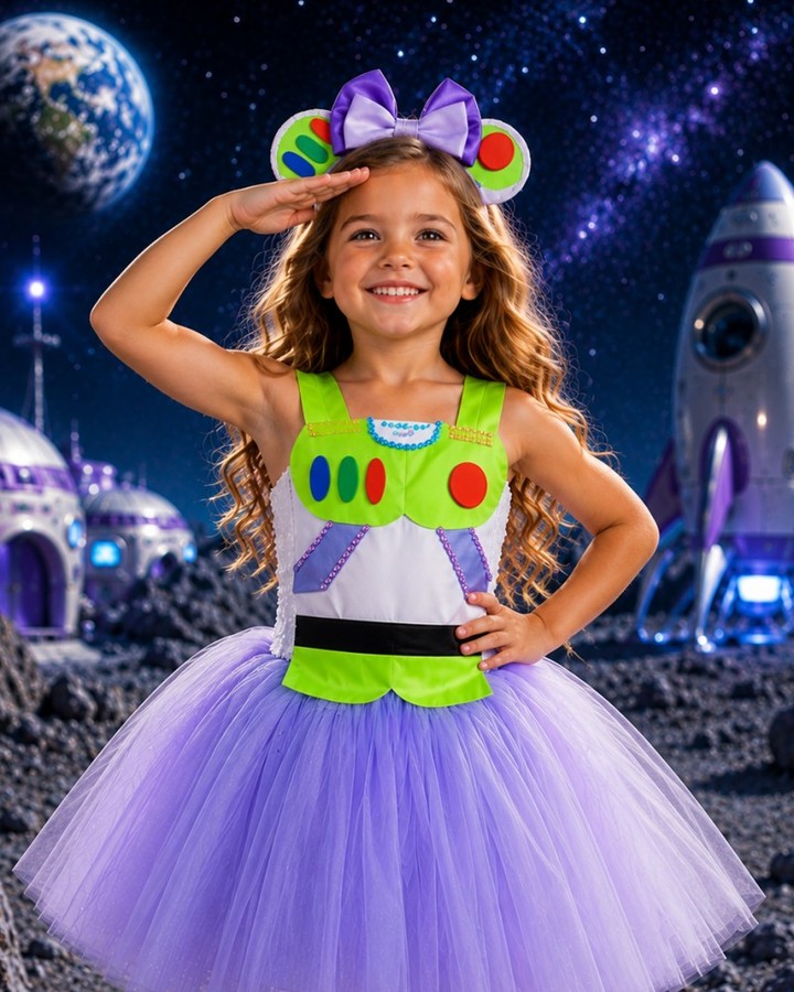 Cosmic adventures start here! The Galaxy Ranger Twirl Dress & Headband Set transforms little dreamers into fearless space explorers ready for their next big mission.

Twirl through galaxies in the bold space-ranger bodice, fluffy purple tulle skirt, and bright galactic accents. The matching statement bow headband completes the magic.

Perfect for Halloween, birthdays, photoshoots, and everyday imaginative play. Made for magical moments that feel out of this world.

Available now for $49.99 at https://ssdlr.shop/l/bf14aaf3

#GalaxyRangerCostume #SpaceCostume #GirlsDressUp #TwirlyMagic #CostumeSet