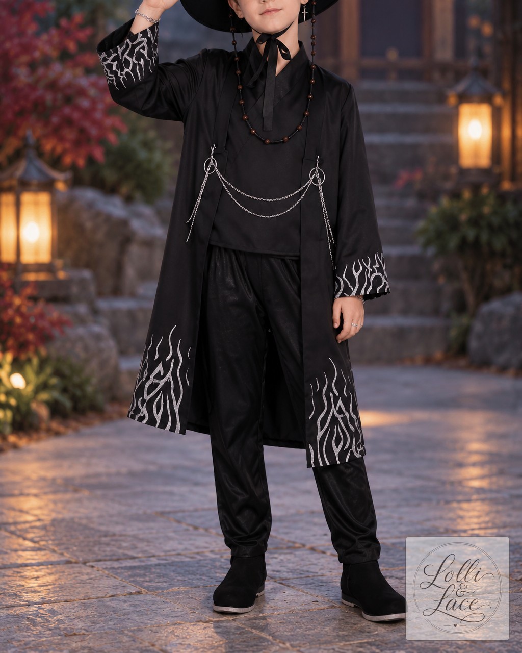 Ready to steal the spotlight like a true shadow idol?

This Jinu KPop Demon Hunters costume set has everything—dramatic black coat, statement chains, bold jewelry, and that show-stopping oversized hat. It's the complete transformation little dreamers need to command the stage.

Perfect for Halloween, cosplay, or any moment that calls for mysterious KPop magic. ✨🖤

https://ssdlr.shop/l/3f57feea

#JinuCostume #KPopCostume #ShadowIdol #KidsHalloween #DressUpMagic